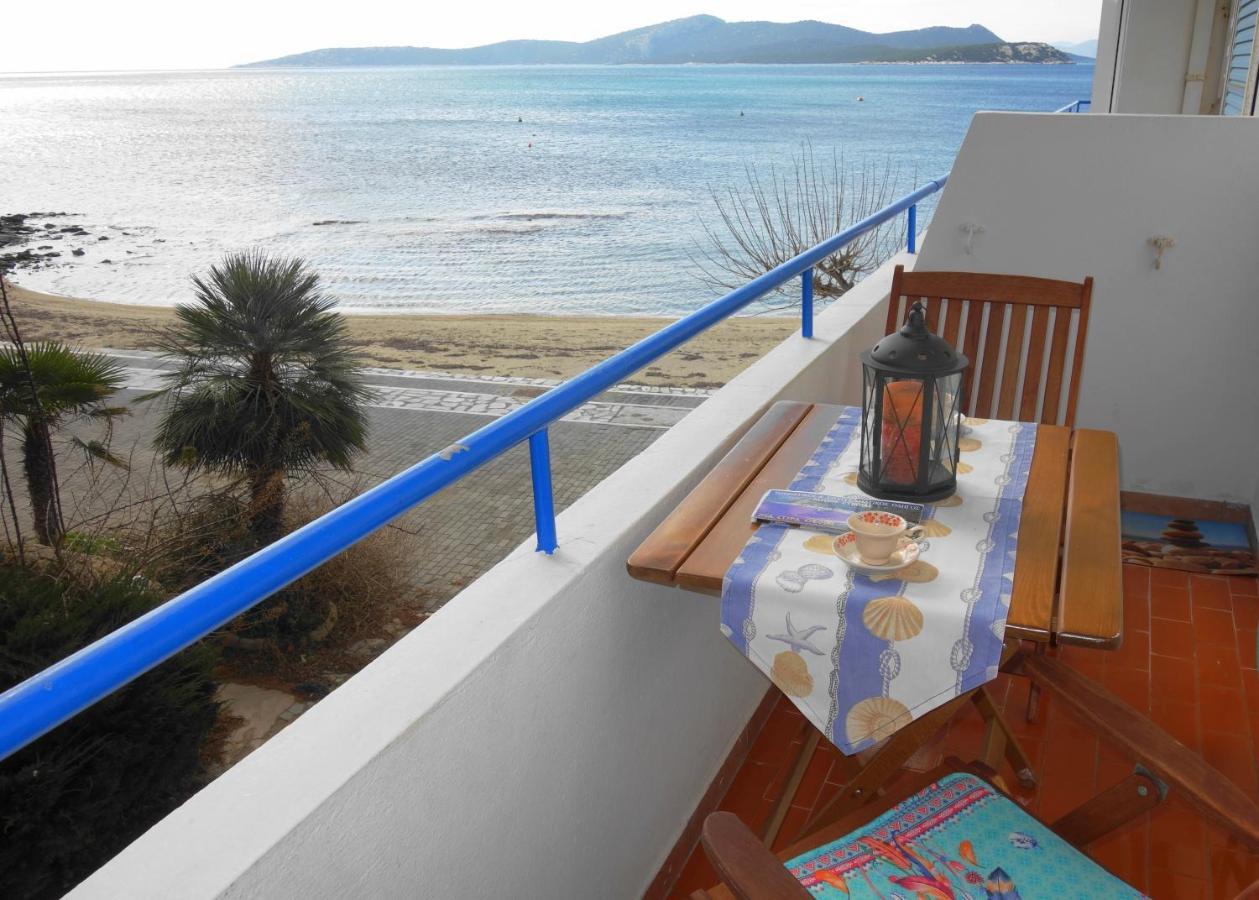 Nea Styra Seafront Apartment With Stunning View Luaran gambar